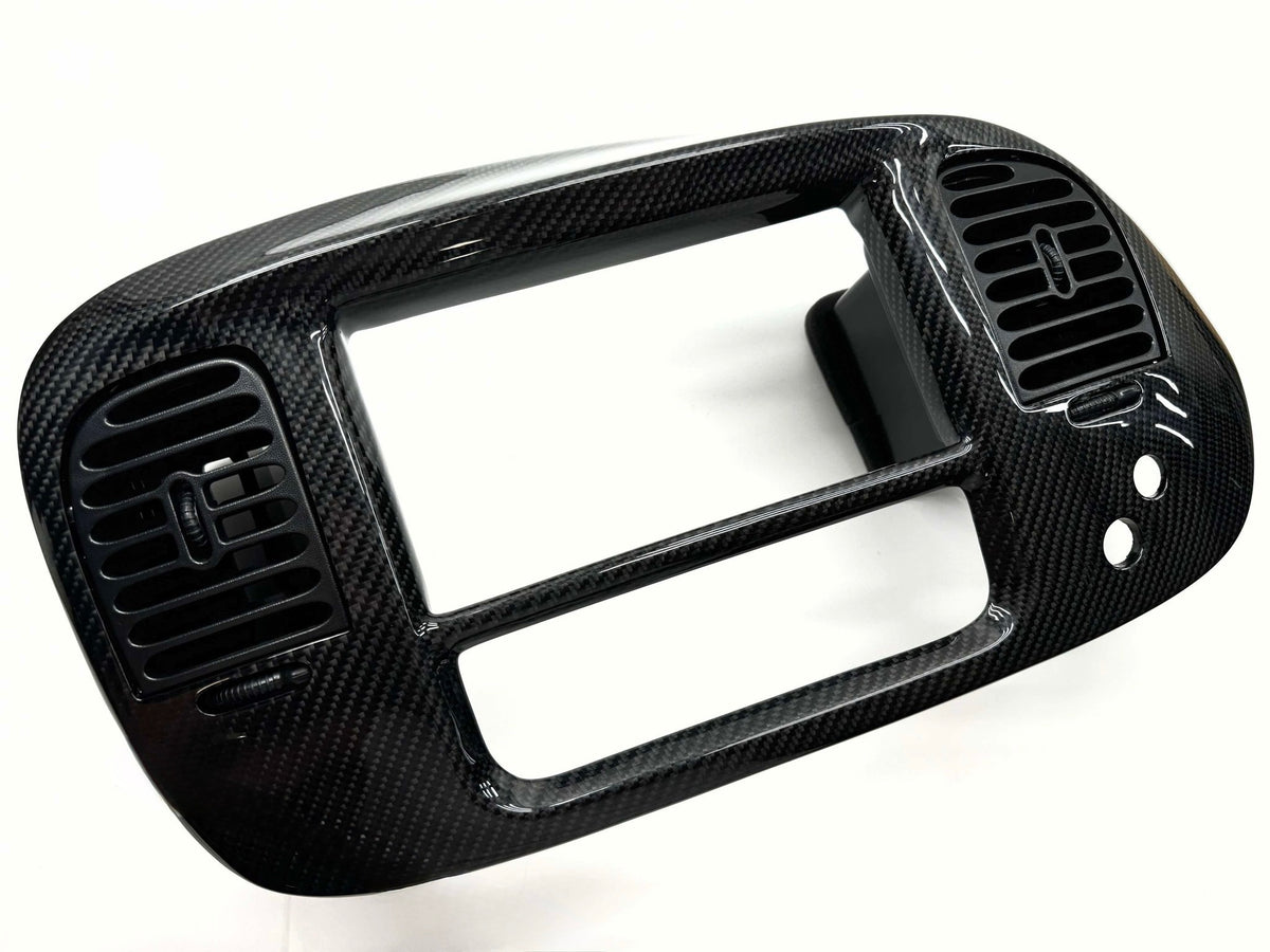 1999-2004 Ford F-150 Lightning Carbon Fiber Radio Bezel image 0