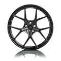 Titan 7 T-S5 19x9 / 20x11.5 C8 Corvette Forged Wheels – Satin Titanium