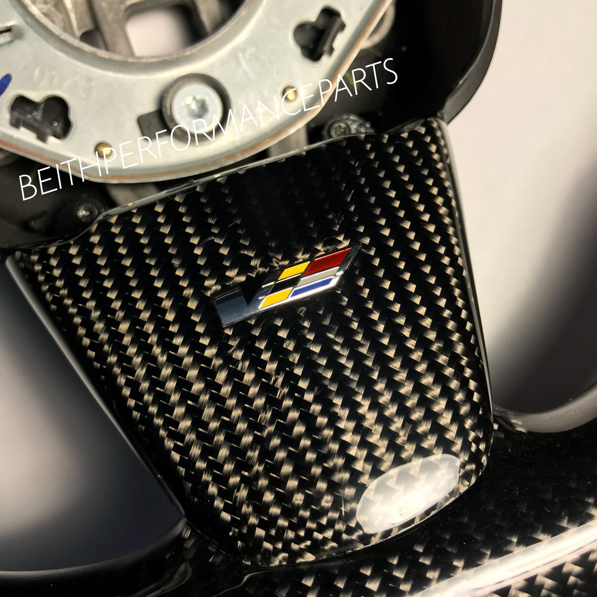 2009-2015 Cadillac CTS-V – Carbon – Alcantara , Grey Stitching
