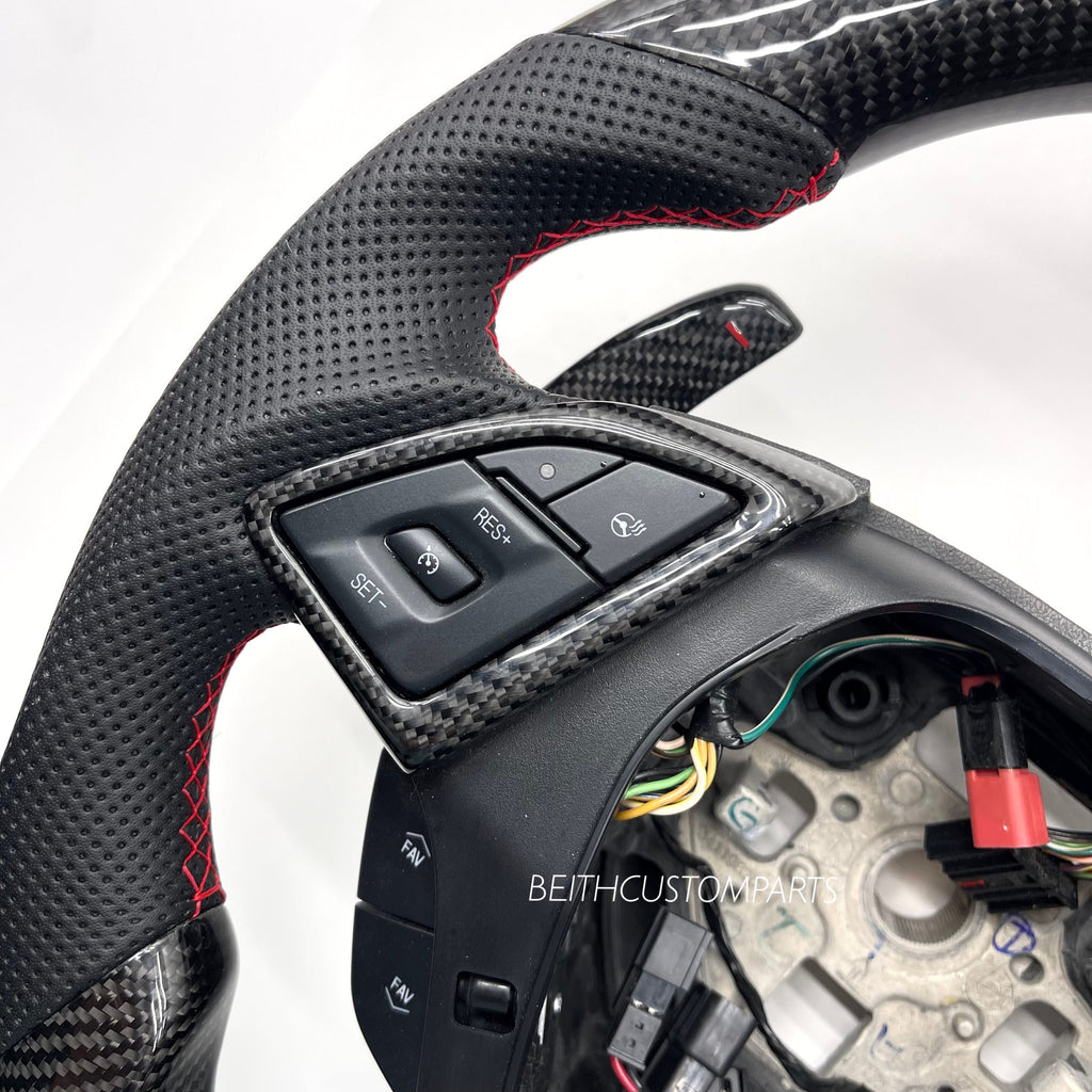 2017+ Chevrolet Camaro ZL1 – Red Stitching