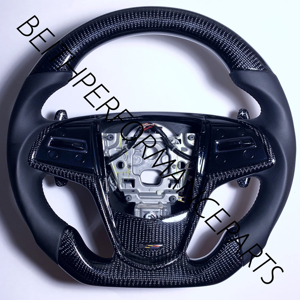 2016-2019 Cadillac ATS-V/CTS-V  – Carbon – Black Leather