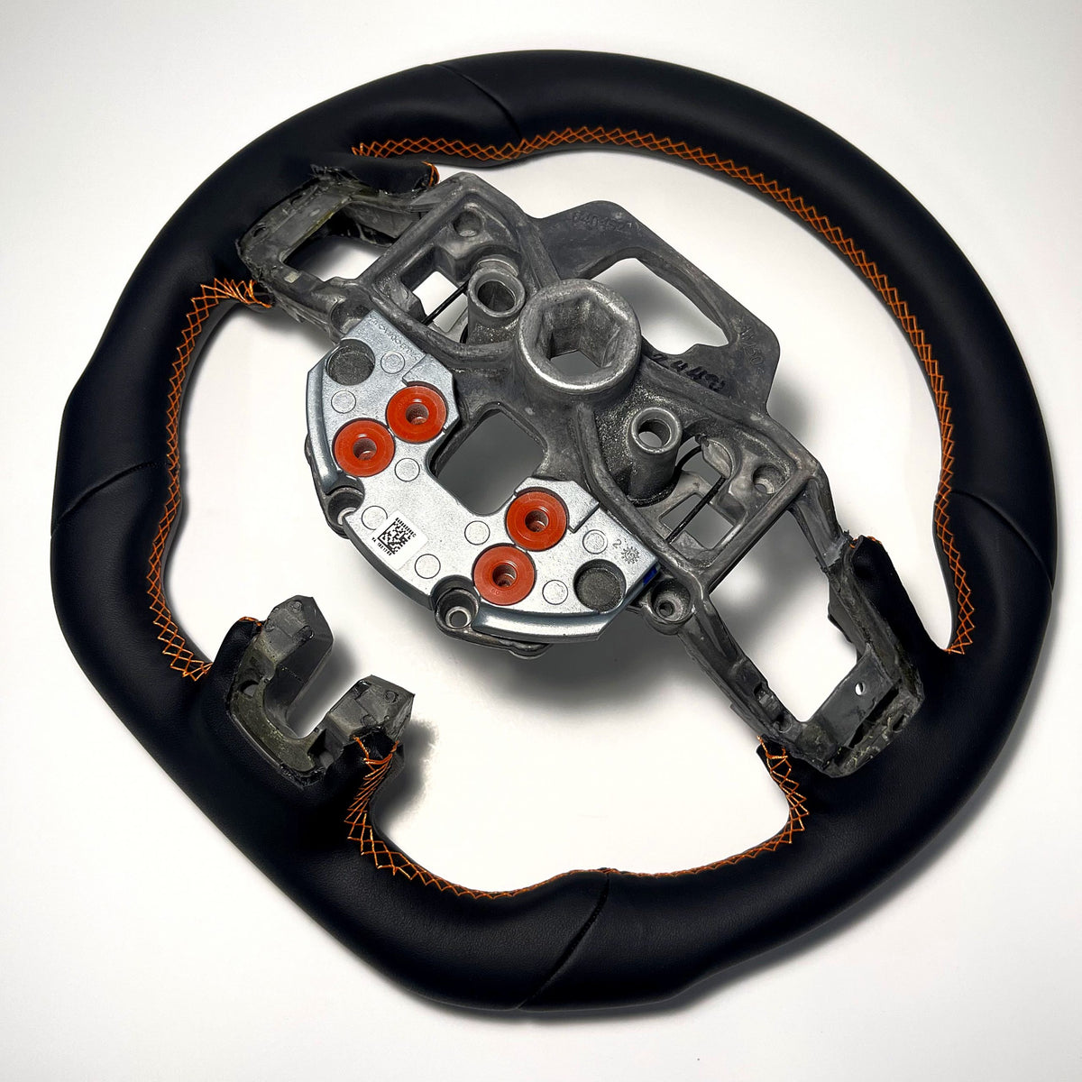2018-2022 Ford Mustang – Full Leather – Orange Stitching