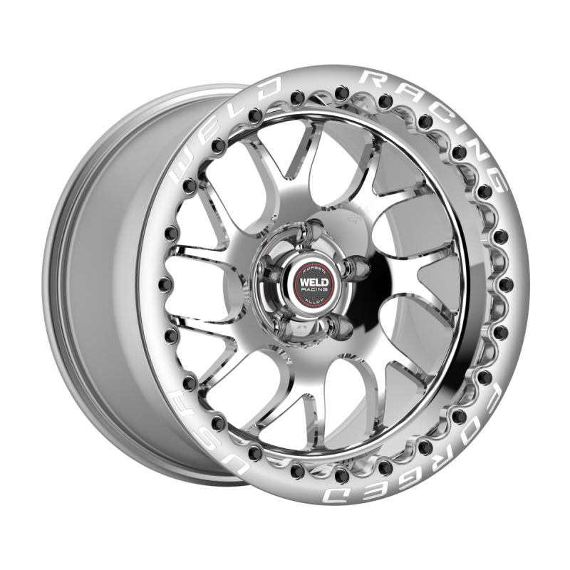 Weld S78 Beadlock 17x10/5x120/7.2 BS/3.18 HB-Polished Center-Polished Shell-Polished SBL Wheel