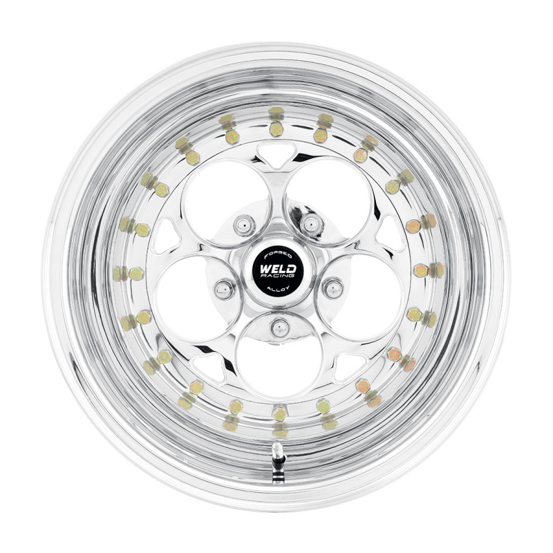 Weld Magnum III 15x8 / 5x120 / 5.5 BS / 3.18 HB - Polished Center - Polished Shell - Non-BL Wheel