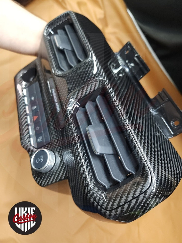 2024+ Mustang S650 Carbon Fiber CENTER DASH AIR VENT GRILL