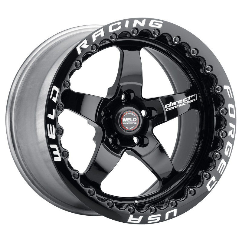 Weld Direct Connection S71 17x11 / 5x115 / 6.2 BS / 3.18 HB - Gloss Black - SBL Wheel