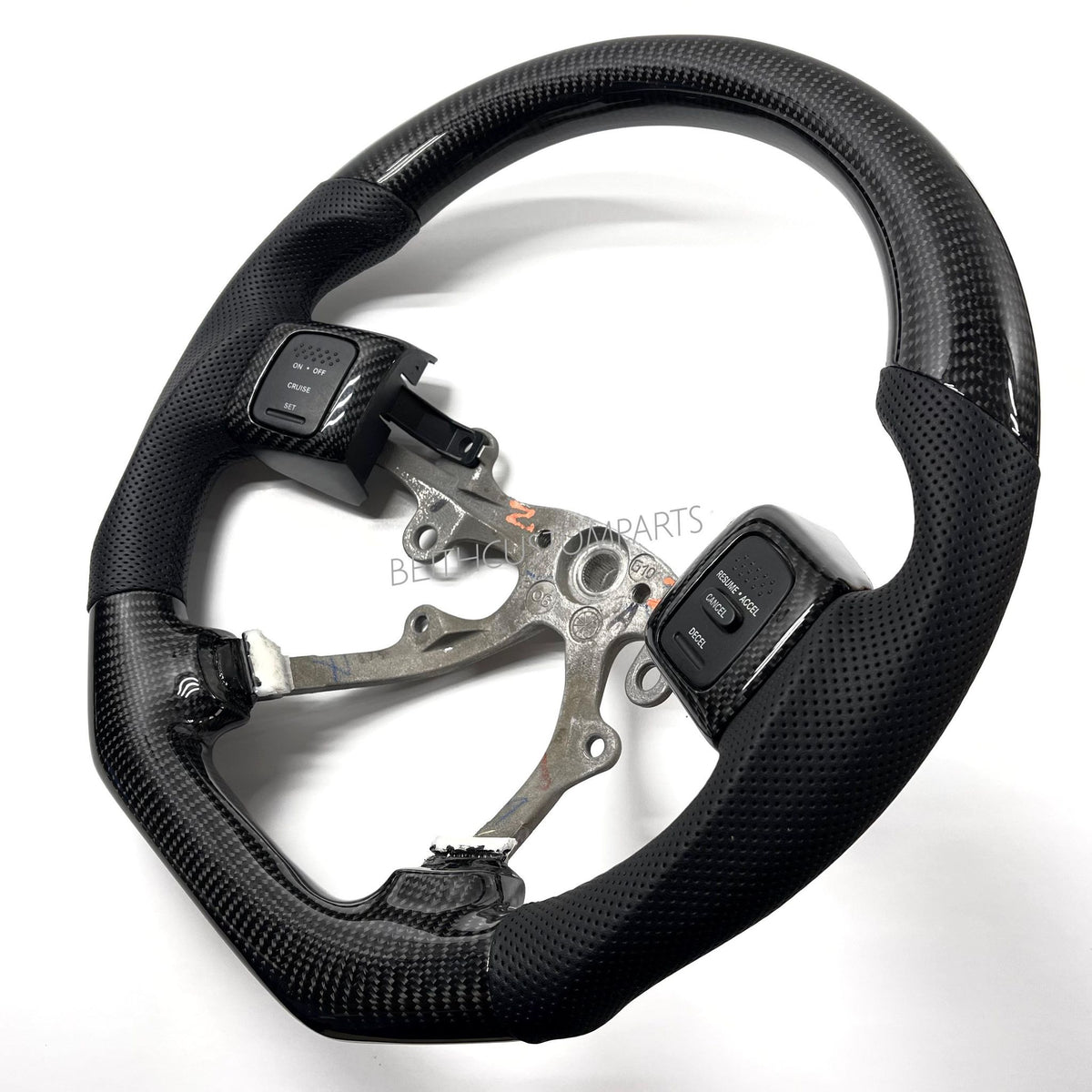 2004-2006 Dodge Ram SRT-10 – Carbon – Black Stitch