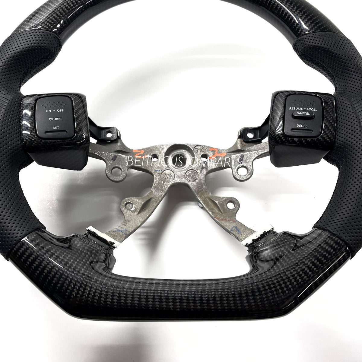 2004-2006 Dodge Ram SRT-10 – Carbon – Black Stitch