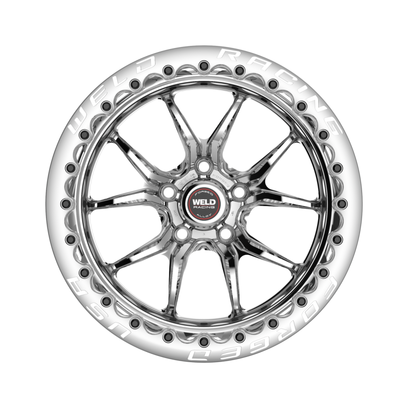 Weld S85 Beadlock 17x10/5x120/7.2 BS/3.18 HB-Polished Center-Polished Shell-Polished SBL Wheel