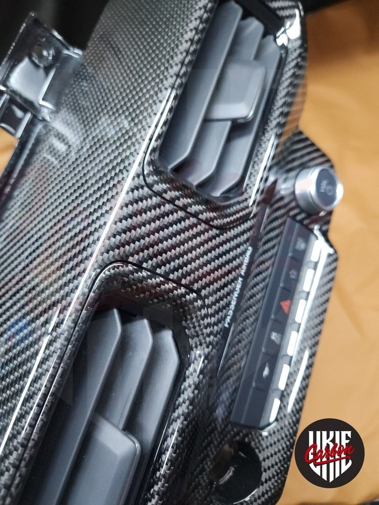 2024+ Mustang S650 Carbon Fiber CENTER DASH AIR VENT GRILL