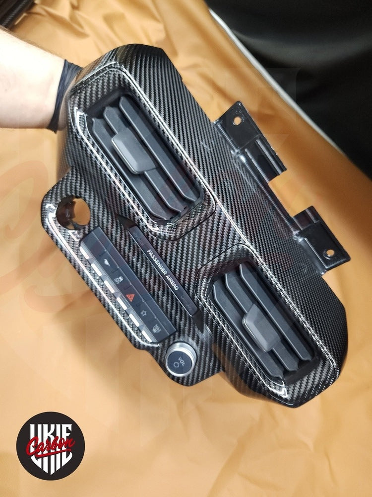2024+ Mustang S650 Carbon Fiber CENTER DASH AIR VENT GRILL