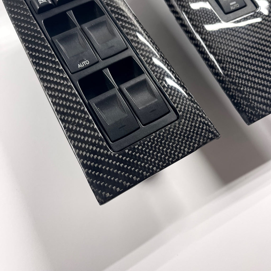 2006-2007 Jeep Cherokee – Carbon Window Switch Trims