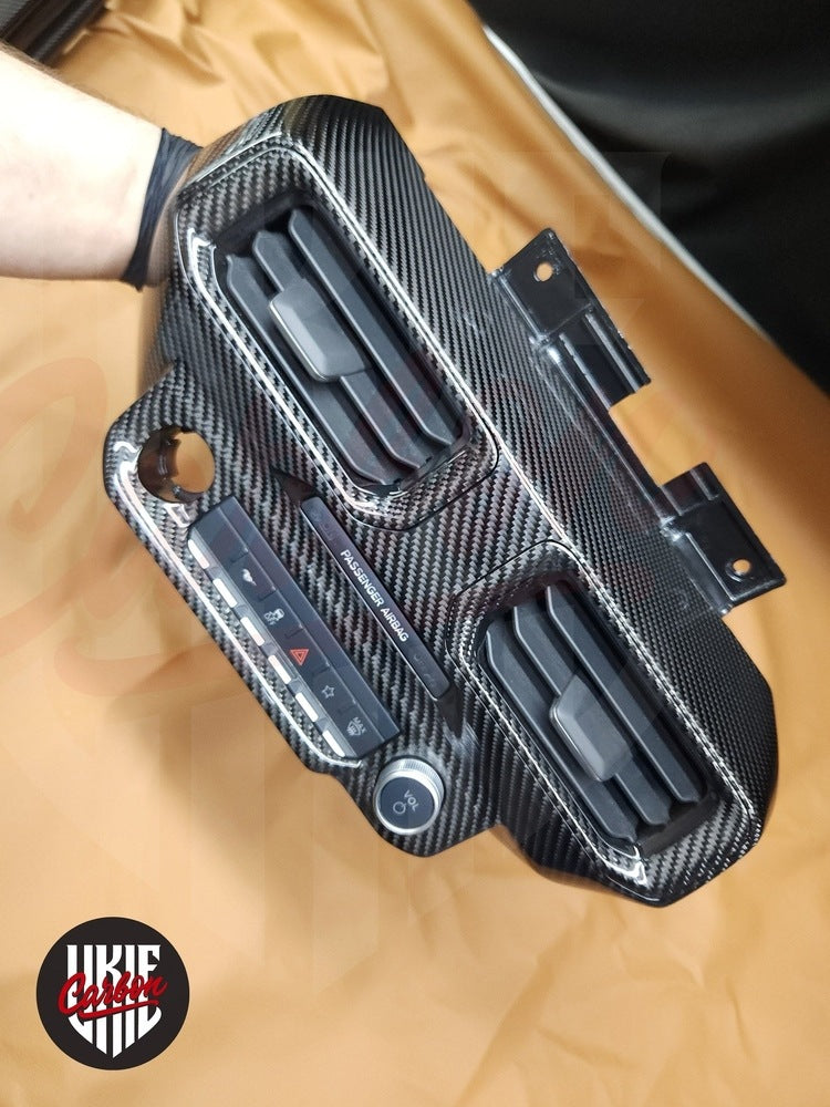 2024+ Mustang S650 Carbon Fiber CENTER DASH AIR VENT GRILL