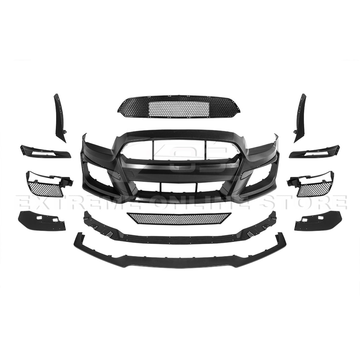 2010–2014 Ford Mustang GT500 Style Front Bumper Conversion Kit image 1