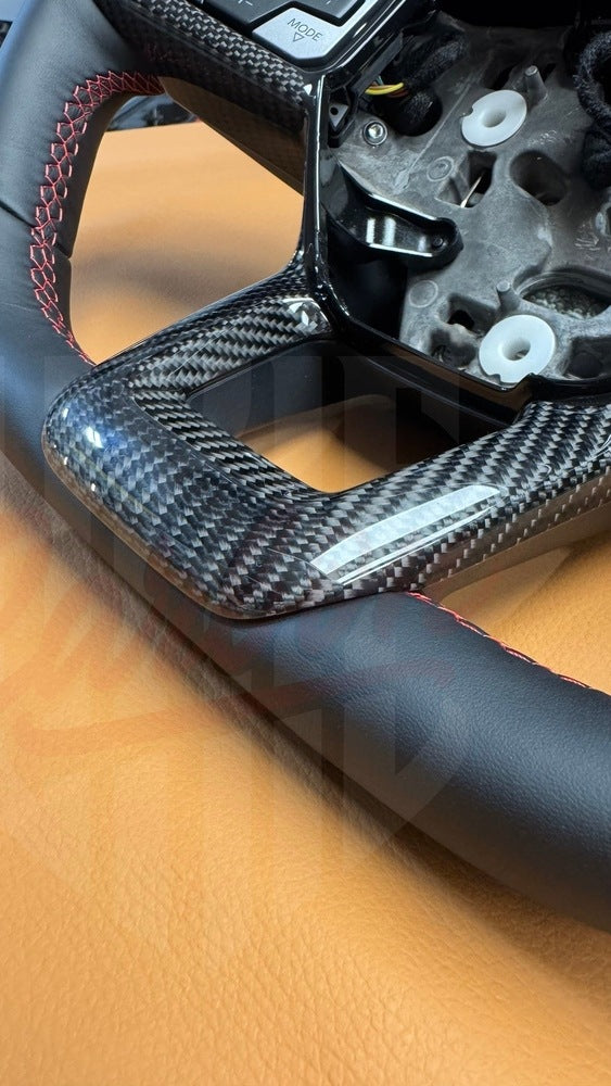 2024+ Mustang S650 Carbon Fiber Steering Wheel