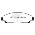EBC 14+ Acura RLX 3.5 Hybrid Redstuff Front Brake Pads