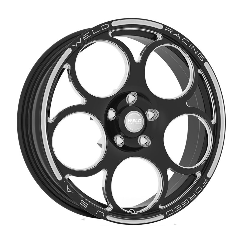 Weld Magnum Frontrunner 18x6 / 5x4.5 / 3.2 BS / 3.1 HB - Gloss Black Milled - Non-BL Wheel