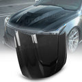 2020-2026 Cadillac CT5/V-Blackwing Heritage Spec Pre-Preg V-Shaped Double Sided Carbon Fiber Hood image 0