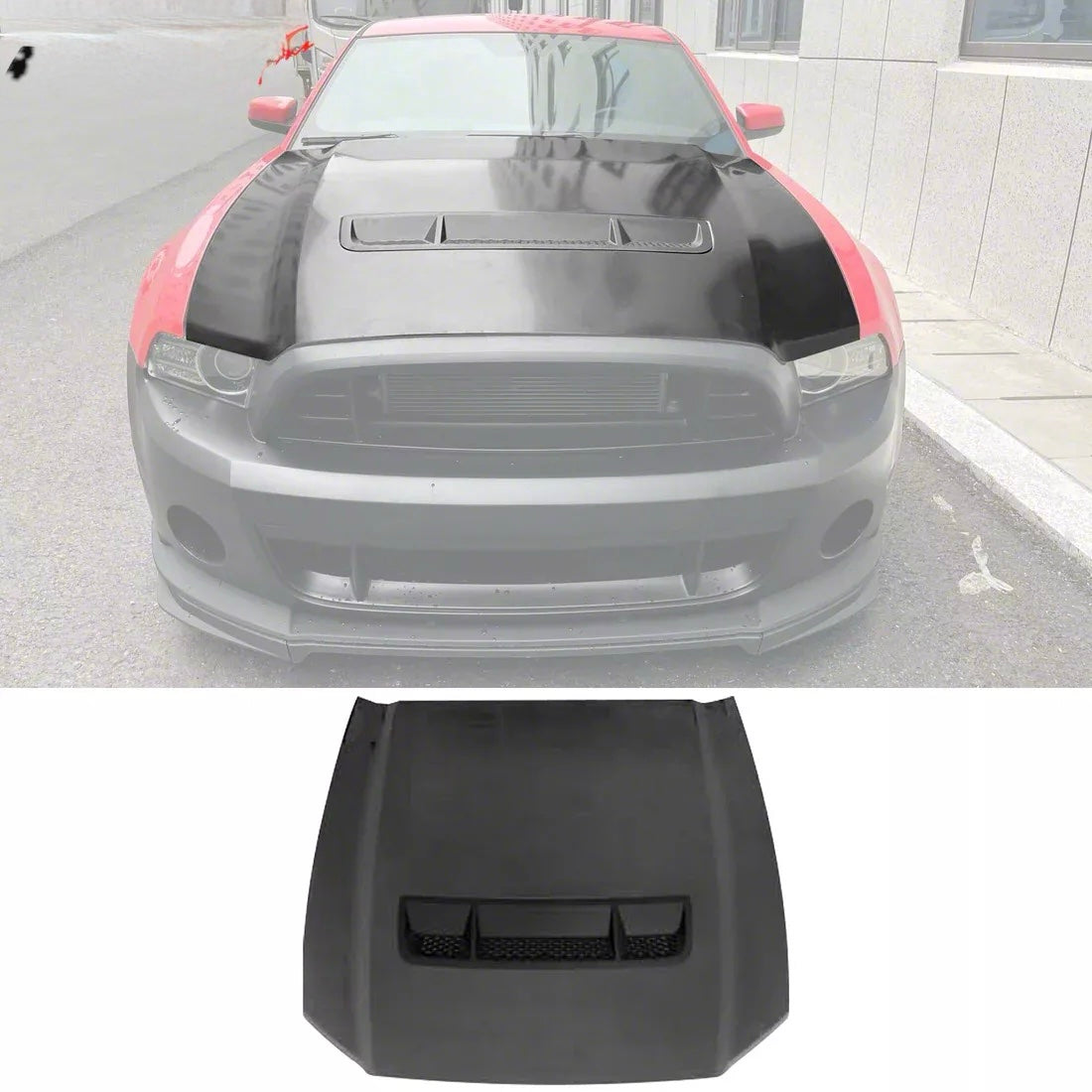 2005–2009 Ford Mustang GT500 Style Hood image 1