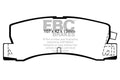 EBC 86-92 Toyota Corolla 1.6 Redstuff Rear Brake Pads