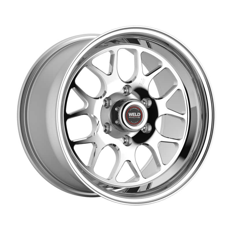 Weld S77 HD 15x10 / 6x139.7 / 7.5 BS / 3.54 HB - Polished Center - Polished Shell - Non-BL Wheel