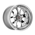 Weld S76 17x8 / 5x114.3 / 5.8 BS / 3.18 HB - Polished Center - Polished Shell - Non-BL Wheel