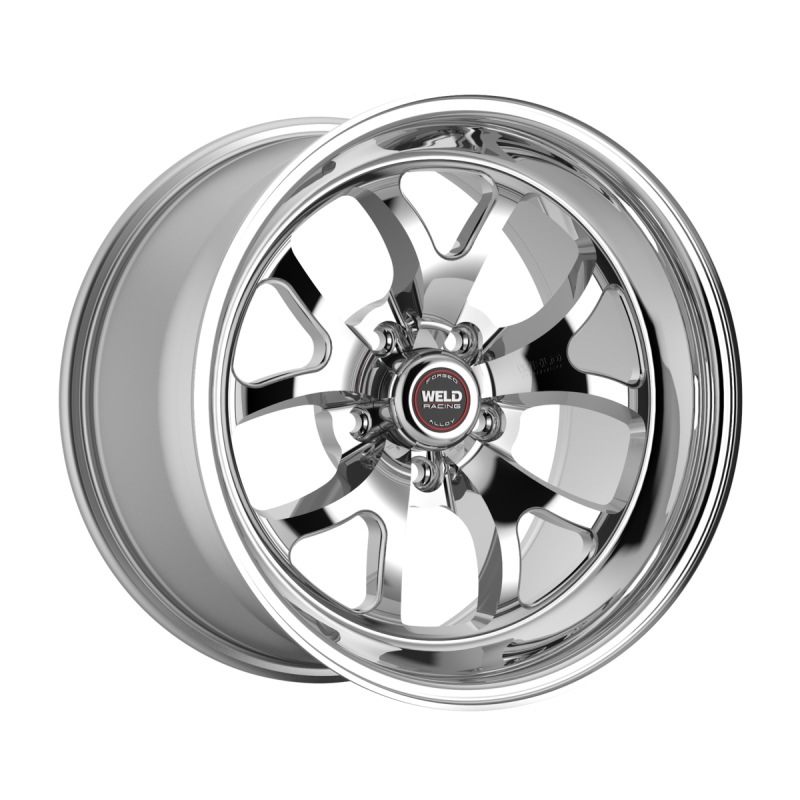 Weld S76 17x9.5 / 5x120 / 6.7 BS / 3.18 HB - Polished Center - Polished Shell - Non-BL Wheel