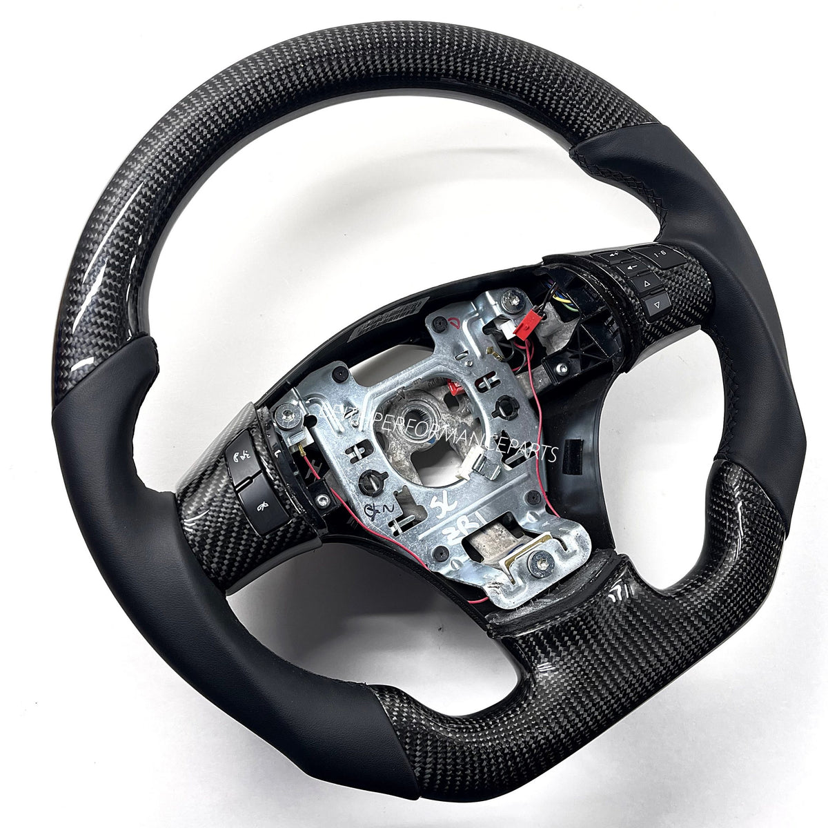 2006-2011 Chevrolet Corvette – Carbon – Black Stitching