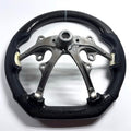 2006-2007 Jeep Grand Cherokee SRT8 Carbon Fiber Steering Wheel - Grey Stitching image 1