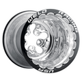 Weld Alpha-1 Pro 15x13 / 5x5.5 / 3 BS / 3.18 HB - Polished Center - Polished Shell - DBL MT Wheel