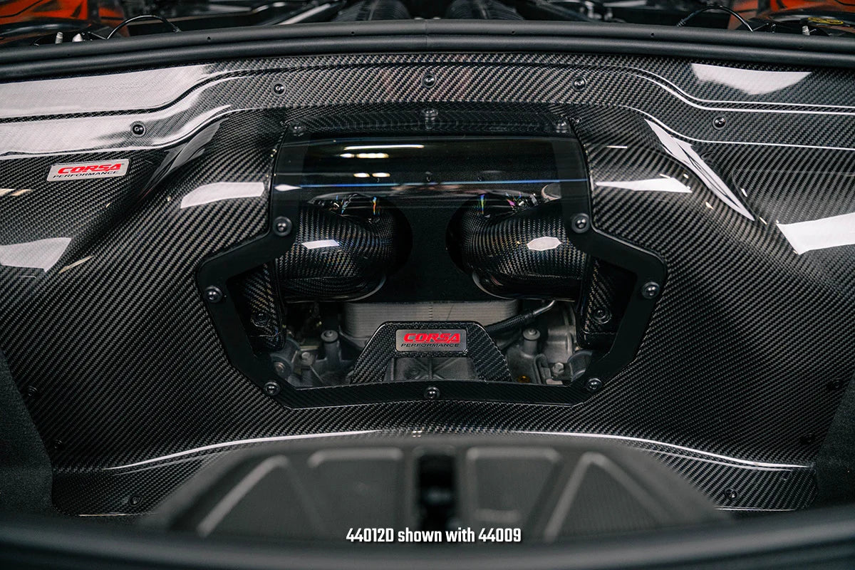 Corsa Carbon Fiber Dual Air Intake System for 2023–2025 Chevrolet Corvette C8 Z06 (LT6 5.5L)