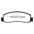 EBC 11 Ford F250 (inc Super Duty) 6.2 (2WD) Extra Duty Front Brake Pads