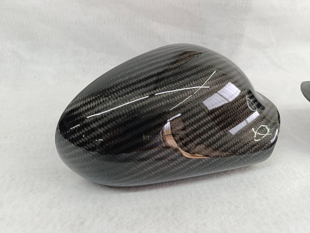 1994-2004 Ford Mustang Carbon Fiber Mirror Covers - Non-Folding (Pair)