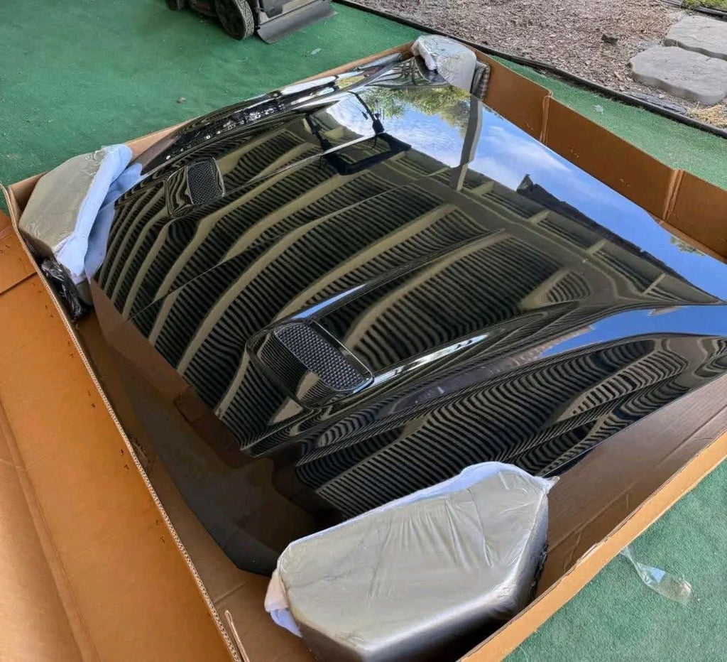 2024–2026 Ford Mustang Dark Horse Style Hood image 1