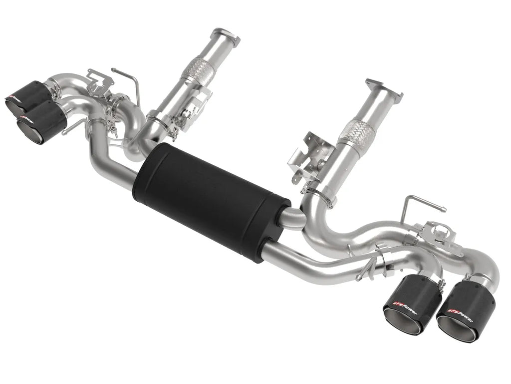 MACH Force-Xp 304 Stainless Steel Cat-Back Exhaust w/ Muffler Black (w/ NPP)