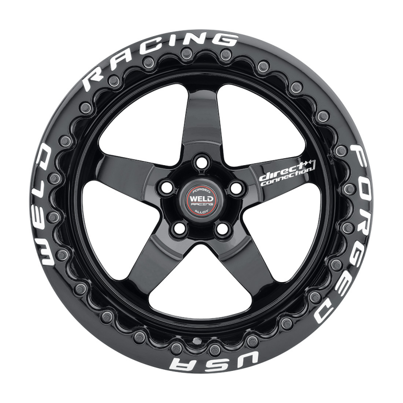 Weld Direct Connection S71 17x11 / 5x115 / 6.2 BS / 3.18 HB - Gloss Black - SBL Wheel