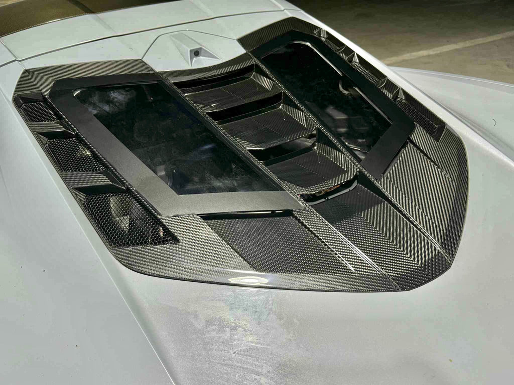 Corvette C8 ZR1-Style Carbon Fiber Split Window Replacement