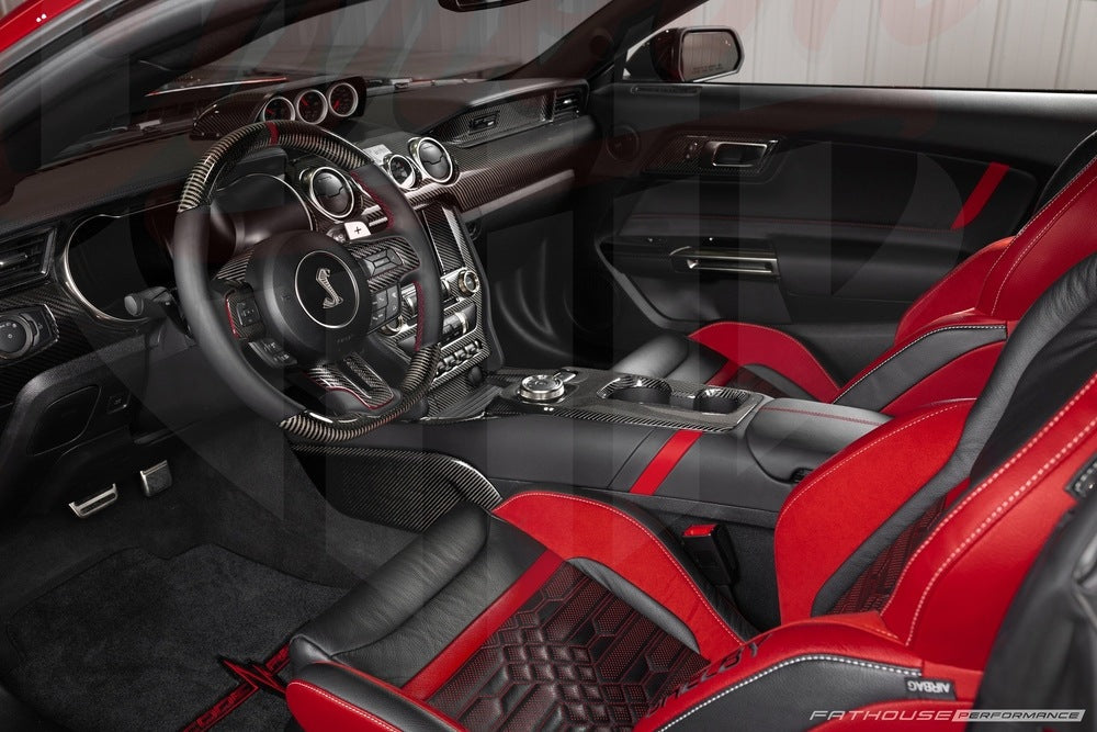 2020-2022 Shelby GT500 Leather Interior Upgrade Package
