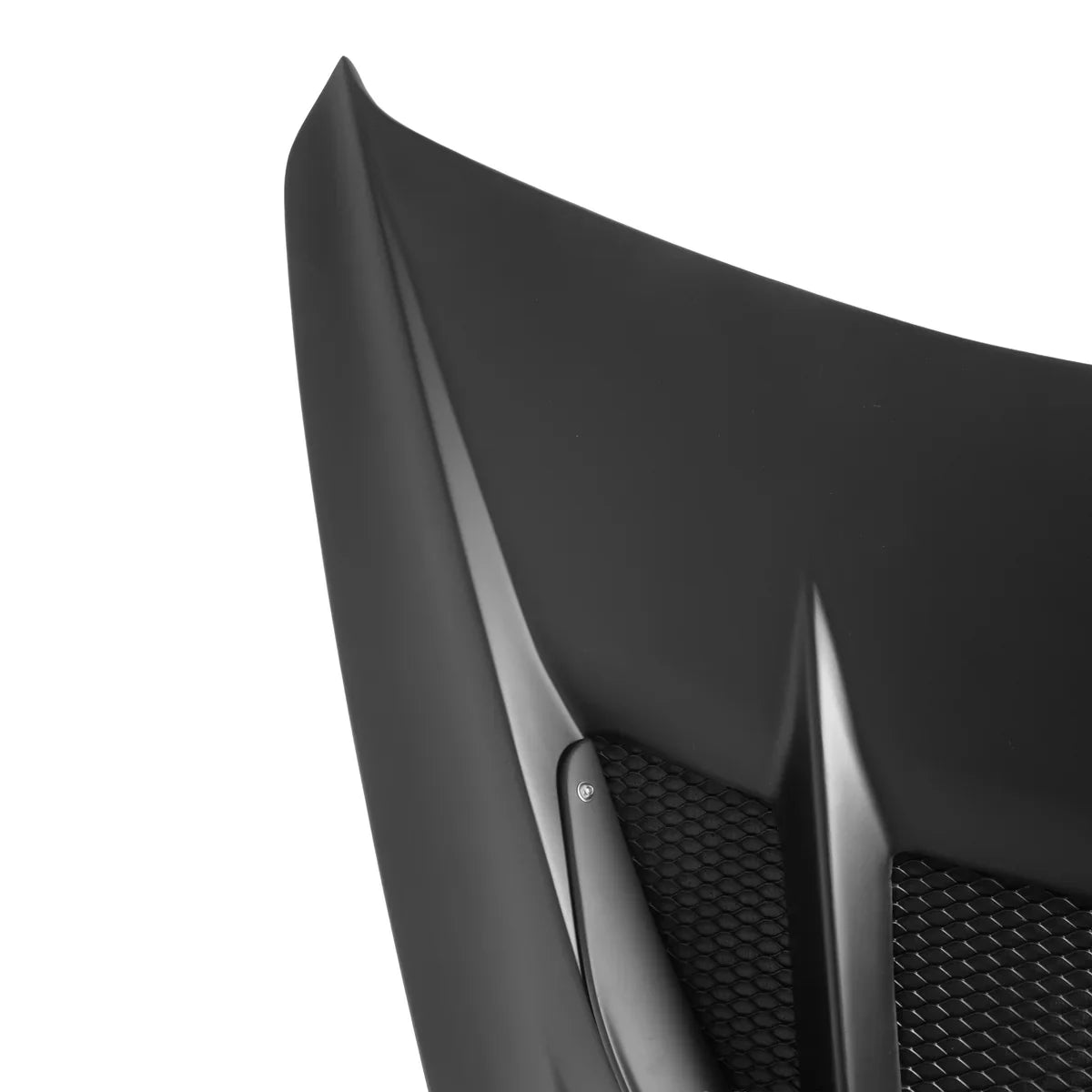2020–2026 Corvette C8 Type-ZR1 Fiberglass Black Coated 2-Piece Hood – Stingray / Z06 / E-Ray
