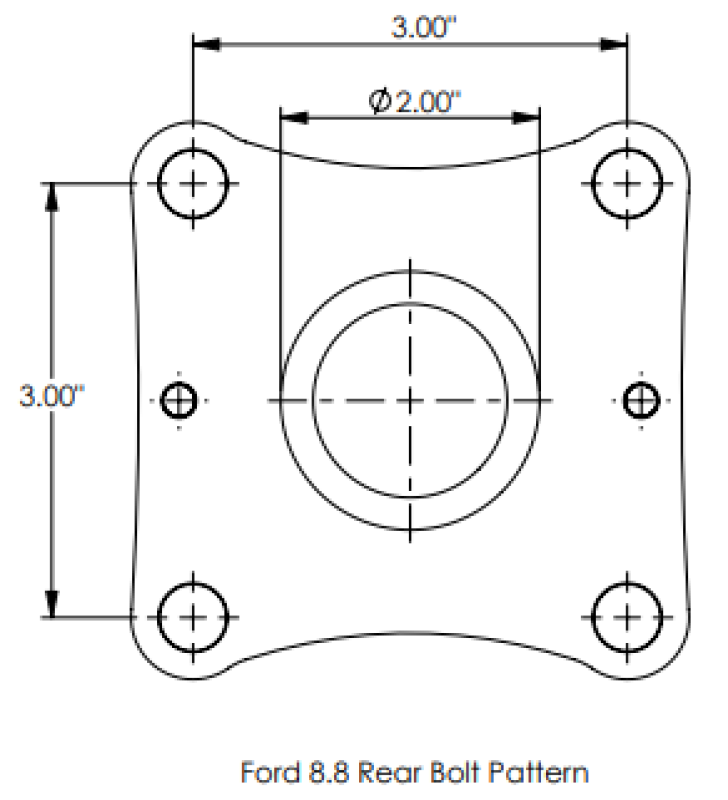 DSS 15-24 Ford F150 4WD (Reg. Cab Short Bed) 8.8in Rear-End 3.8in Carbon Fiber Driveshaft (1400HP)