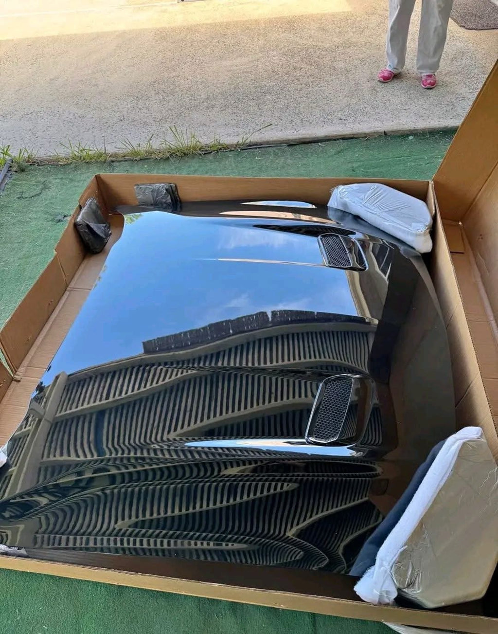 2024–2026 Ford Mustang Dark Horse Style Hood image 3
