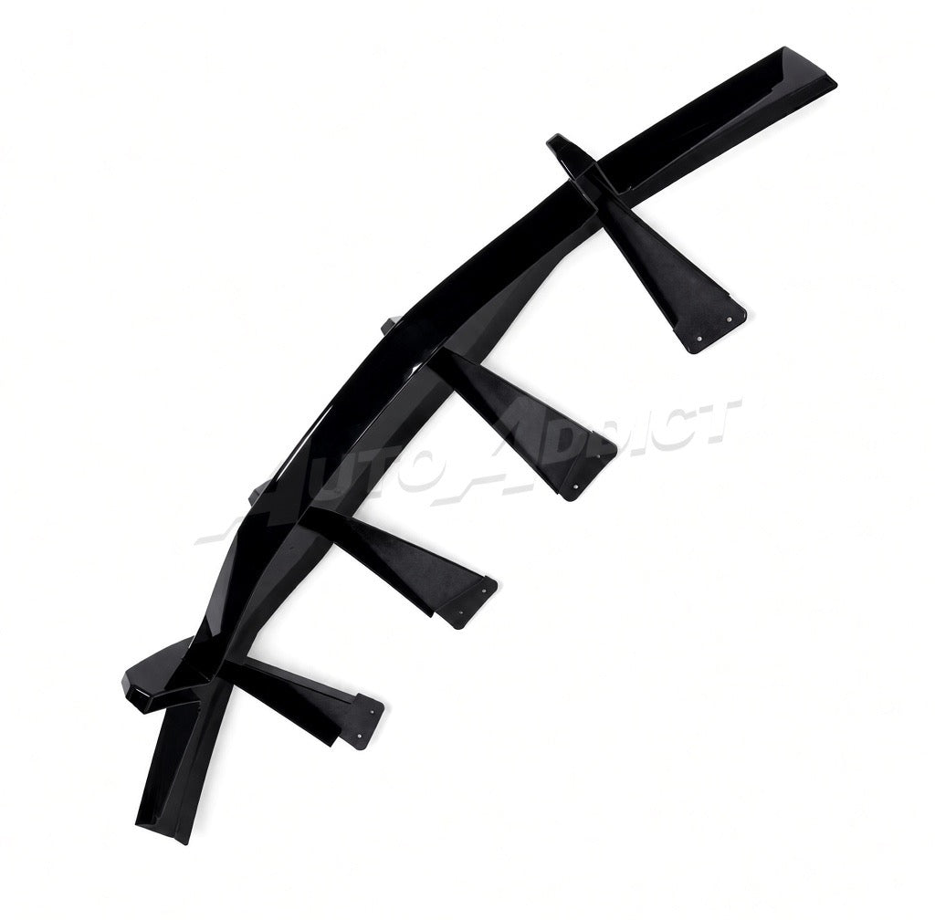 2020-2027 C8 Rear Diffuser Module Shark Fins for Grand Sport / E-Ray / Stingray