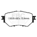 EBC 14+ Mazda 3 2.0 (Mexico Build) Greenstuff Front Brake Pads