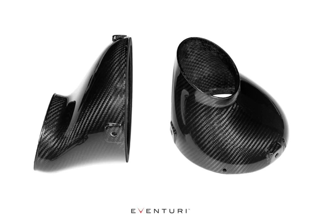 2023+ Chevrolet Corvette C8 Z06 Eventuri Carbon Fiber Intake System with Clear Lid