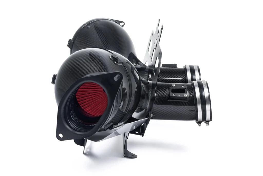 2023+ Chevrolet Corvette C8 Z06 Eventuri Carbon Fiber Intake System with Clear Lid