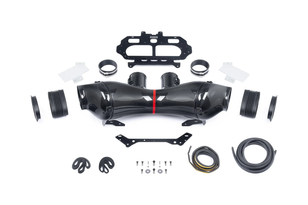 2023+ Chevrolet Corvette C8 Z06 Eventuri Carbon Fiber Intake System with Clear Lid