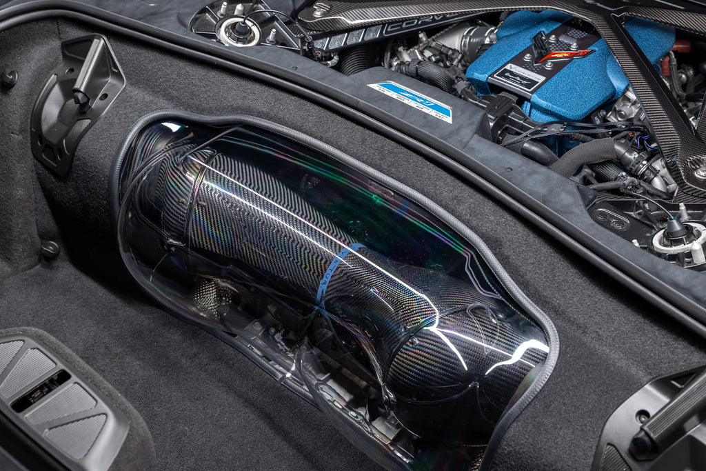 2025+ Chevrolet Corvette C8 ZR1 / ZR1X Eventuri Carbon Fiber Intake System with Clear Lid