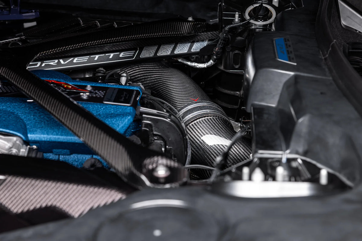 2025+ Chevrolet Corvette C8 ZR1 / ZR1X Eventuri Carbon Fiber Intake System with Clear Lid