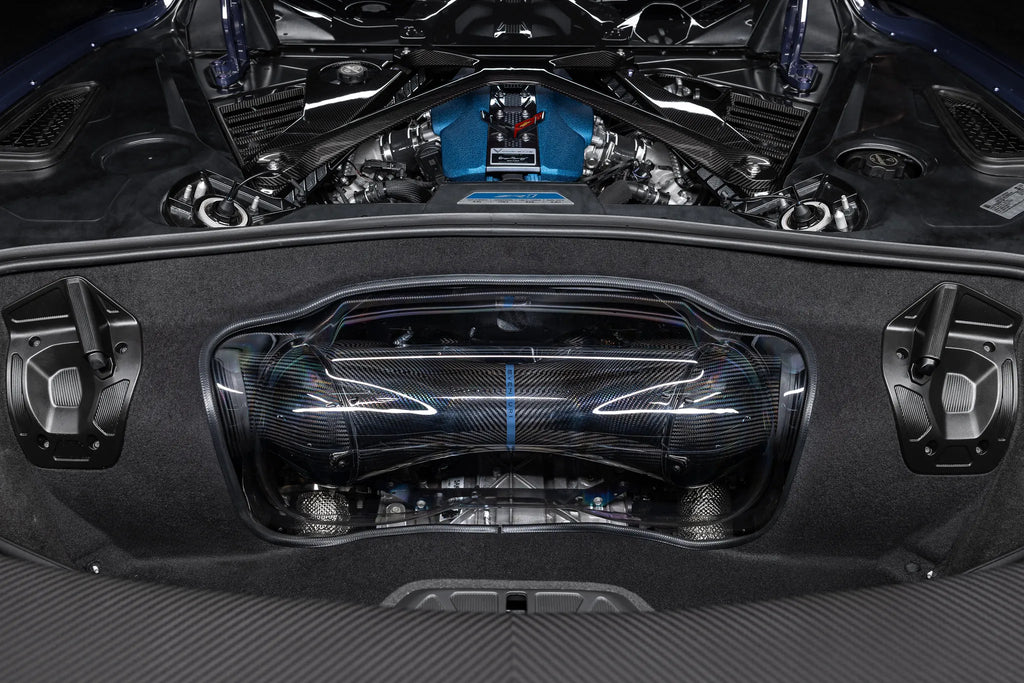 2025+ Chevrolet Corvette C8 ZR1 / ZR1X Eventuri Carbon Fiber Intake System with Clear Lid