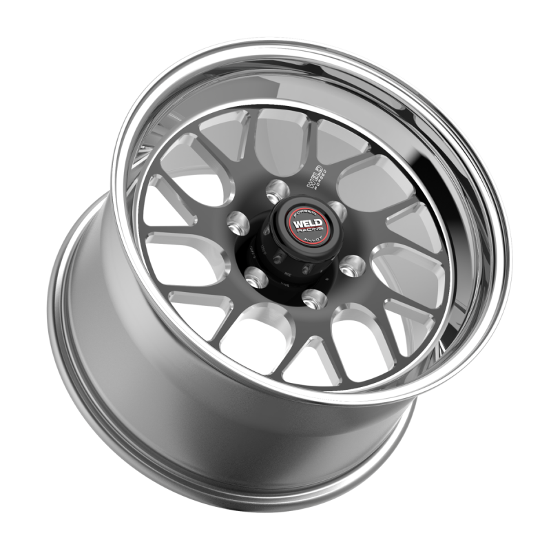 Weld S78 HD 17x9.5 / 6x139.7 / 5.7 BS / 3.54 HB - Black Center - Polished Shell - Non-BL Wheel